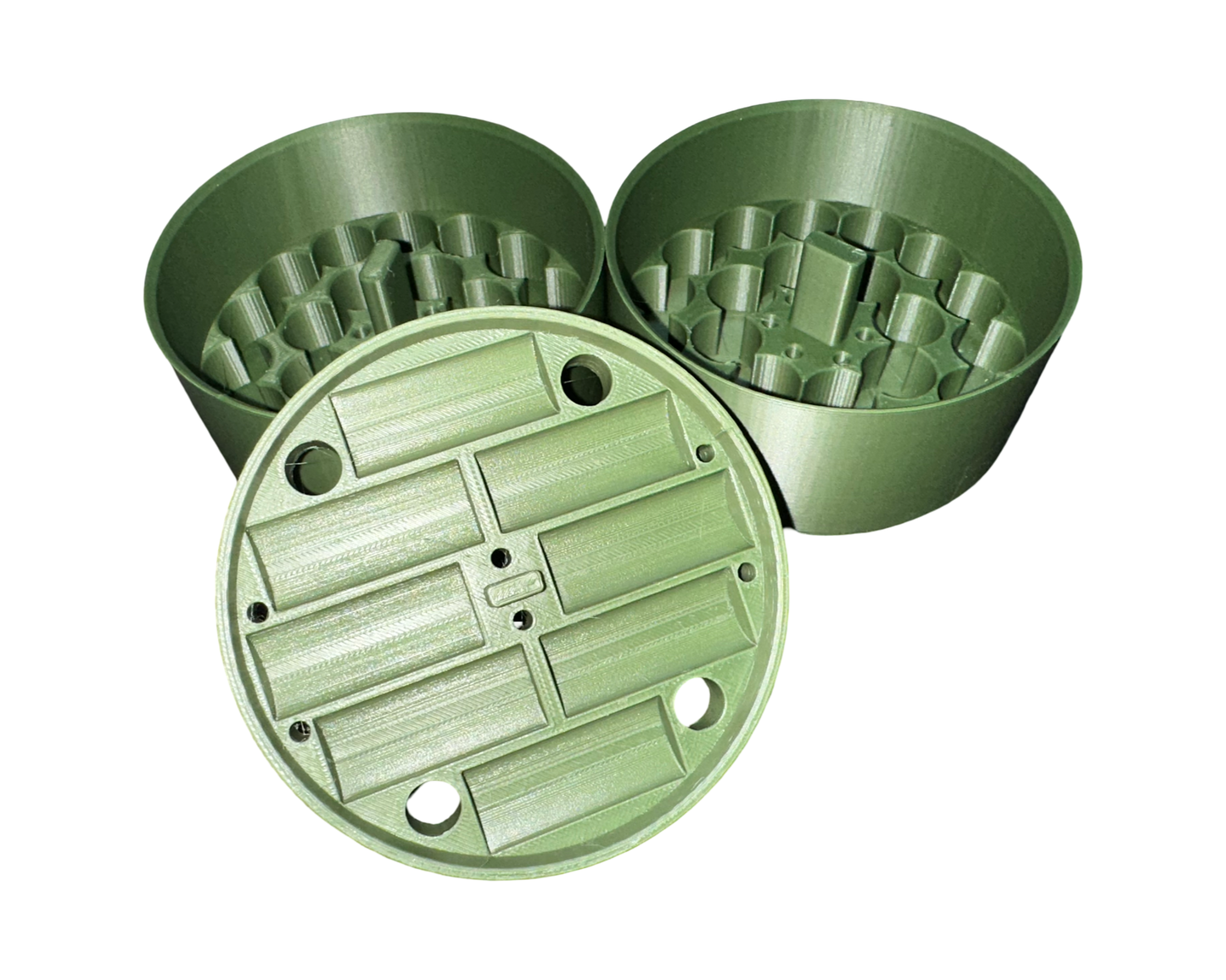 3ml peptide Hydrapeak Inserts For 54 Vials - Fits 32 Oz Hydrapeak - Olive Green